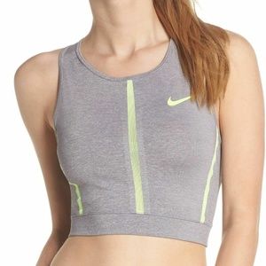 NIKE PRO HYPERCOOL MESH TANK TOP GUNSMOKE HEATHER